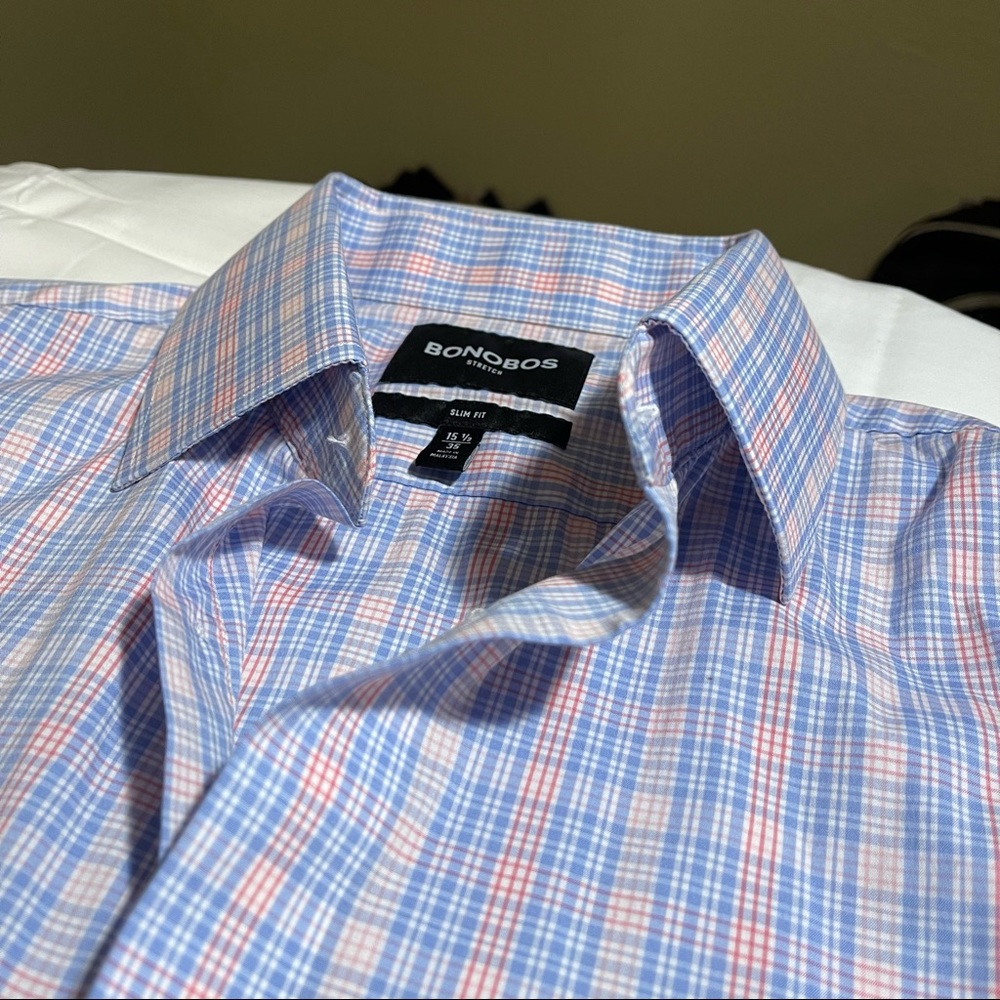 ✨3xHOST PICK✨Bonobos Jetsetter Stretch Dress Shirt - Picture 3 of 9